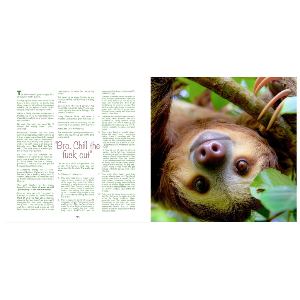 ANIMAL WISDOM - For confused humans - HardCover