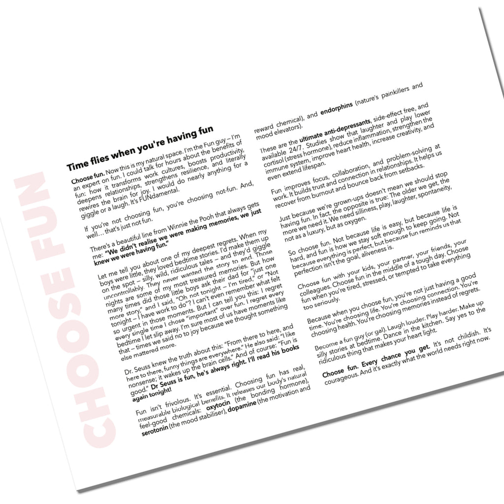 FUNDAMENTAL - Truths and Choices - HardCover