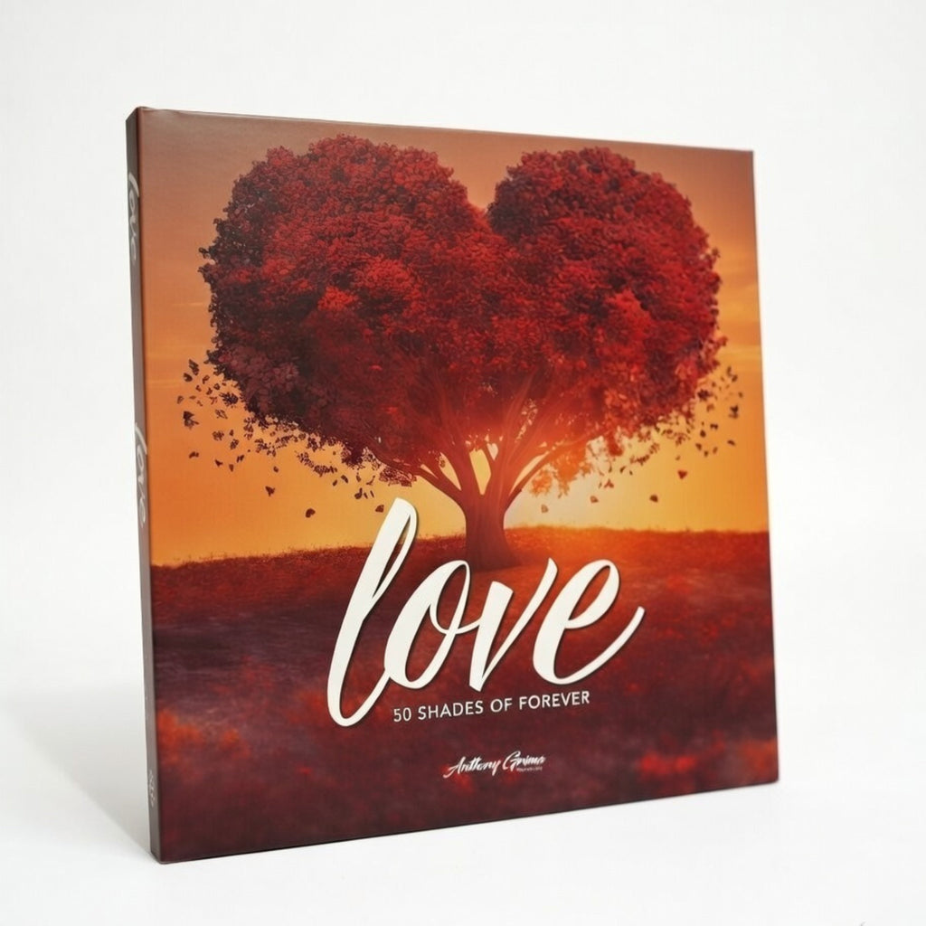 LOVE - 50 Shades of Forever - HardCover Book