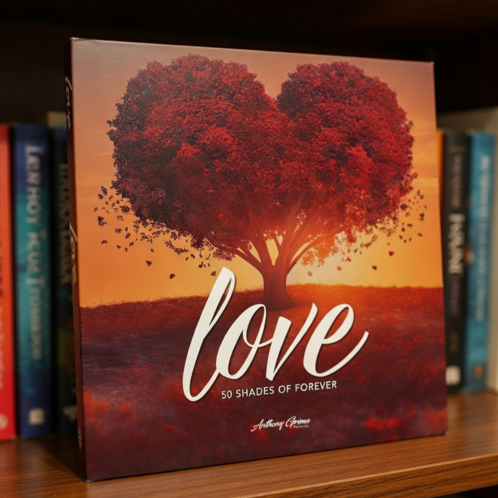 LOVE - 50 Shades of Forever - HardCover Book