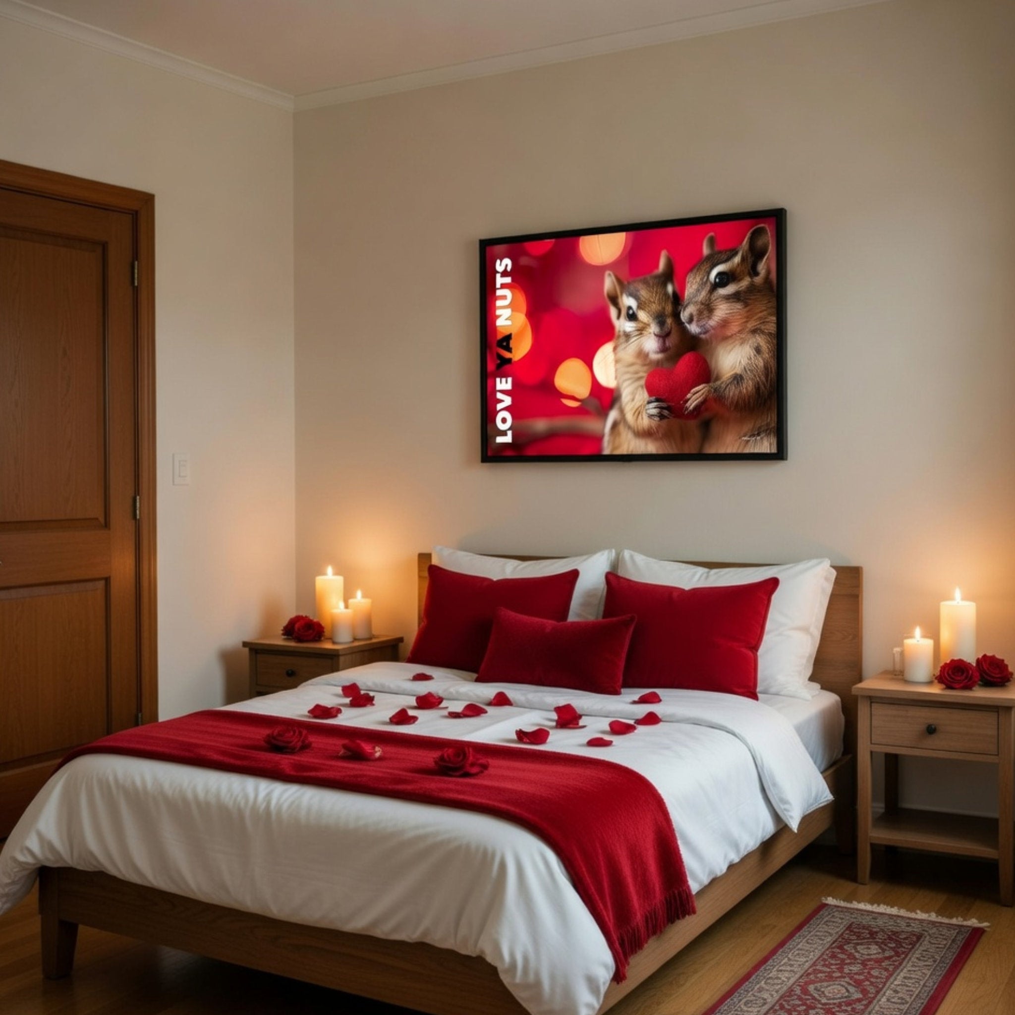 Love Ya Nuts - Chipmunks - Landscape Poster