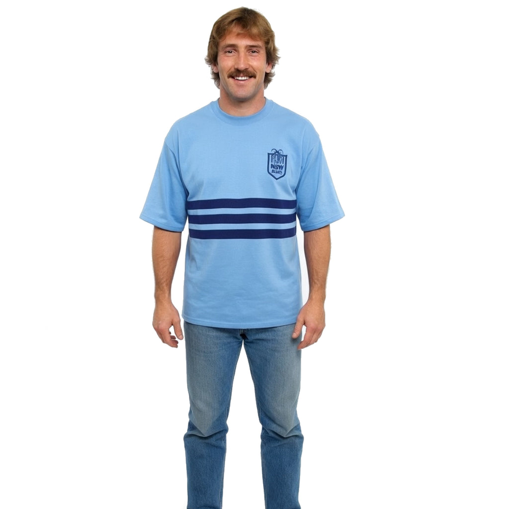 NSW BLUES - State of Origin Supporter - Oversized cotton t-shirt