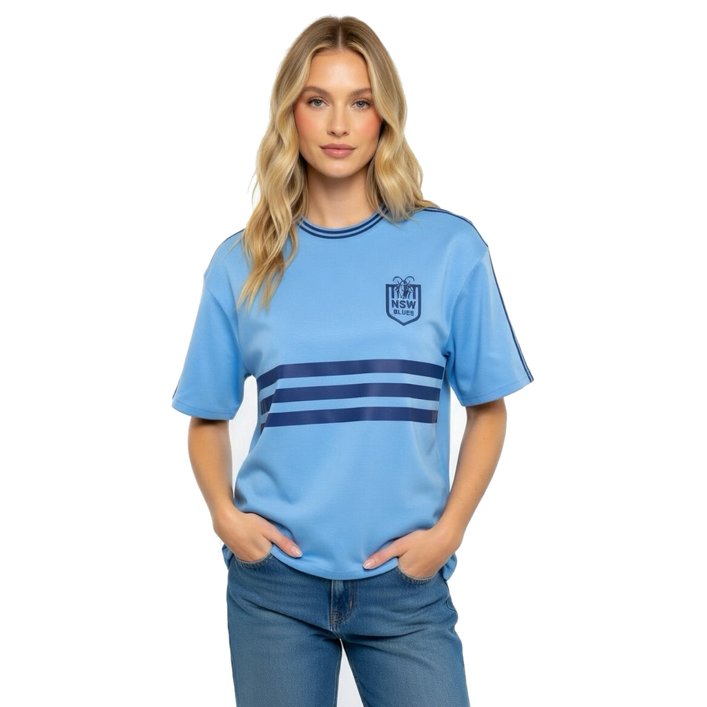 NSW BLUES - State of Origin Supporter - Oversized cotton t-shirt