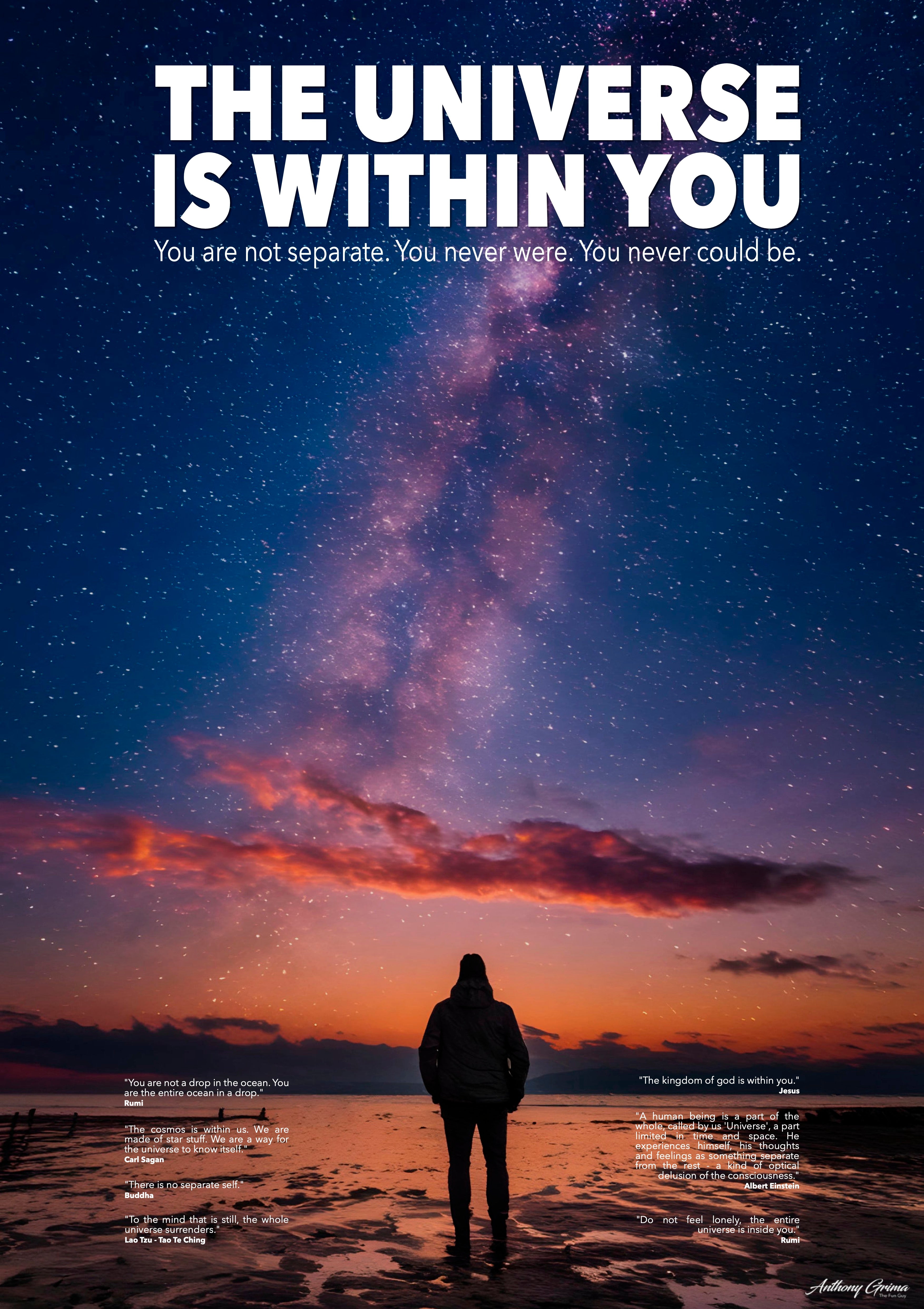 Universe Within - Portrait Poster