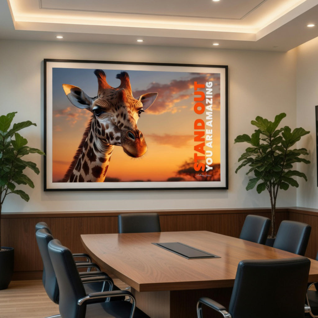 Stand Out - You are Amazing - Landscape Poster