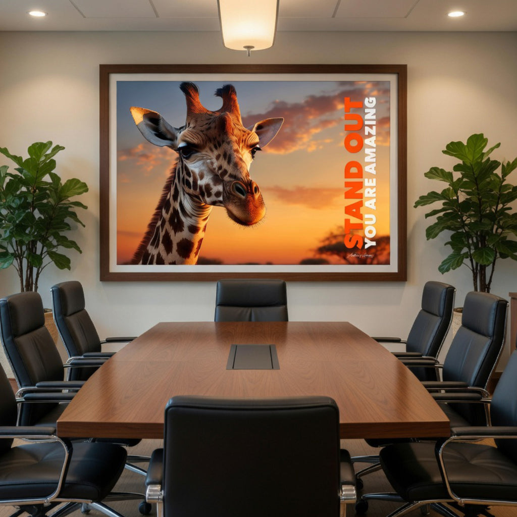 Stand Out - You are Amazing - Landscape Poster