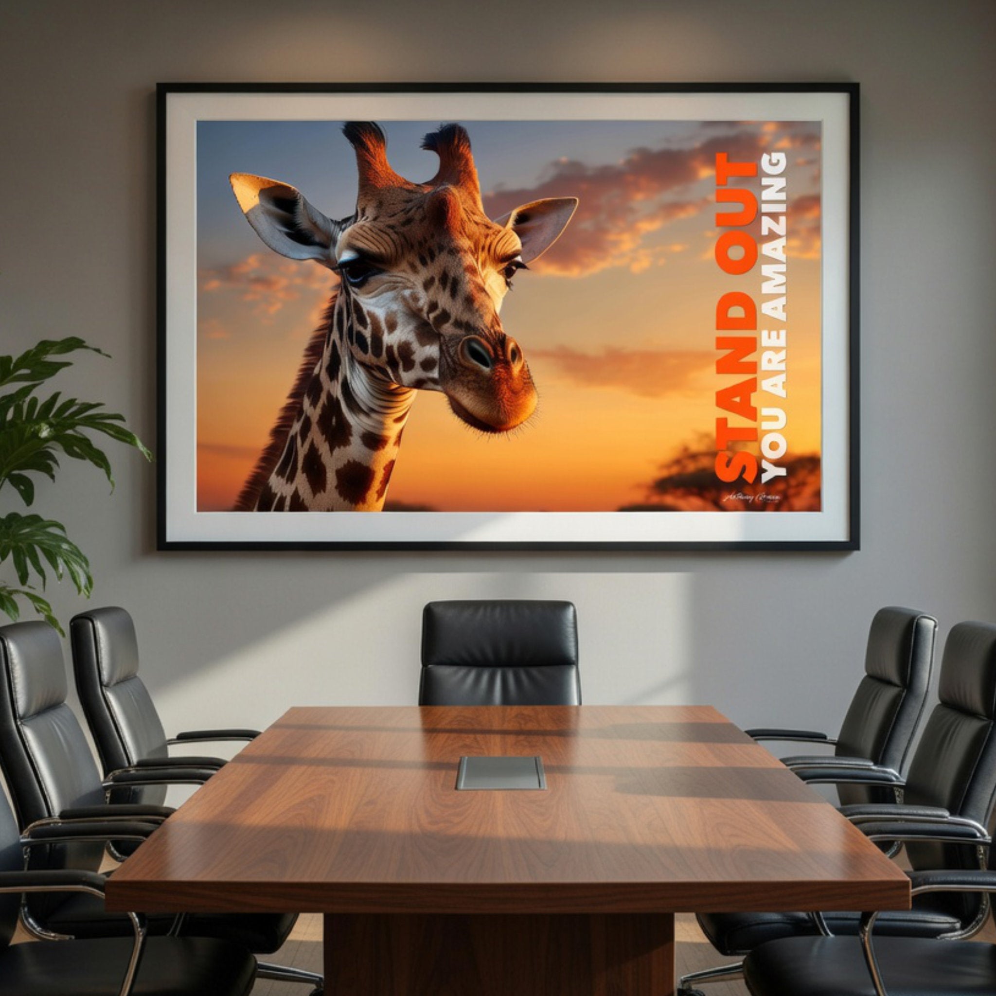 Stand Out - You are Amazing - Landscape Poster