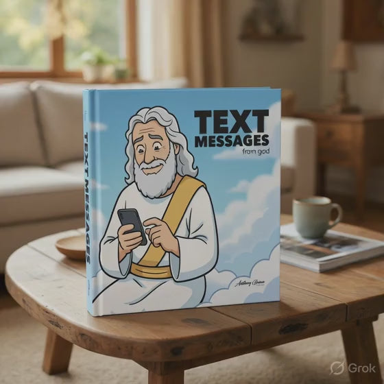 TEXT MESSAGES FROM GOD - HardCover Book